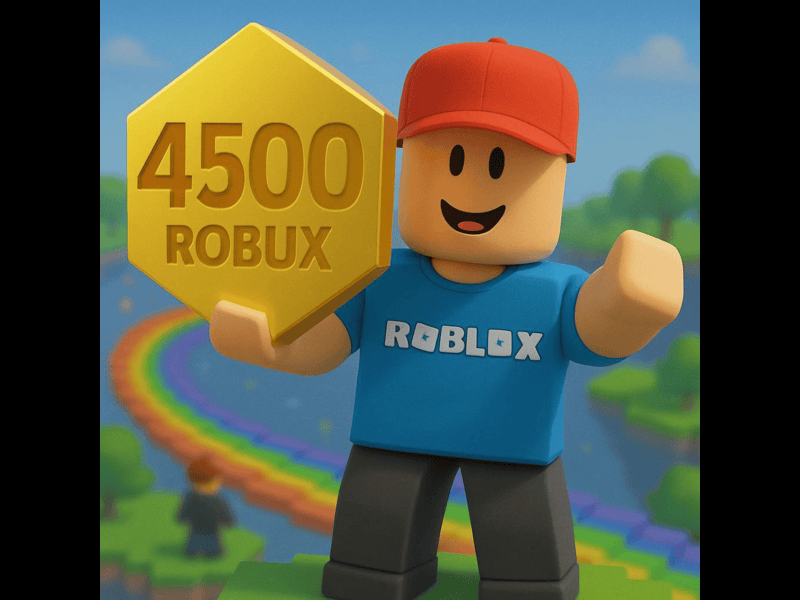 Roblox 4,500 Robux